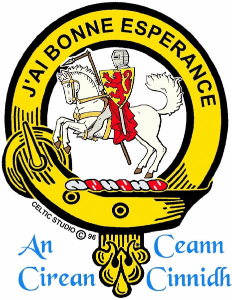 Craig Clan Crest Scottish Cap Badge CB02