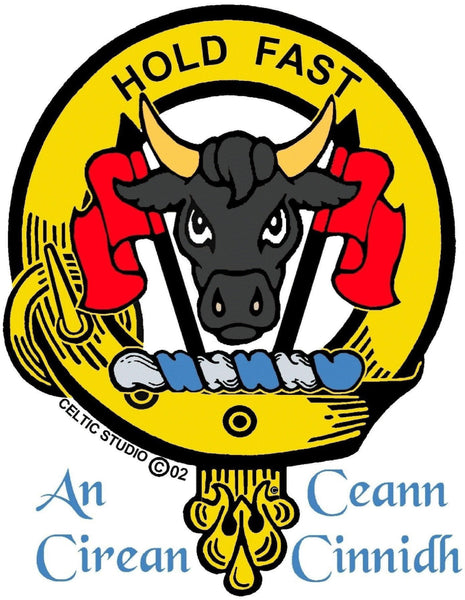 MacLeod Clan Crest Scottish Cap Badge CB02
