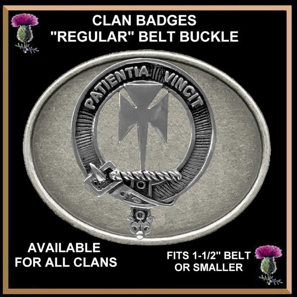 Cheyne Clan Crest Regular Buckle