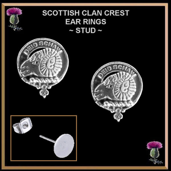 Ruthven Clan Crest Earrings