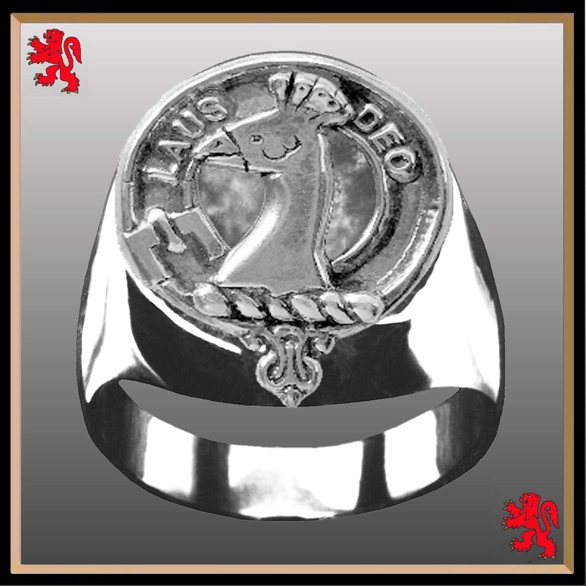 Arbutnott Scottish Clan Crest Ring GC100