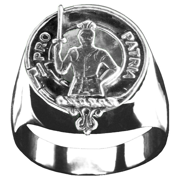 Bannerman Scottish Clan Crest Ring GC100