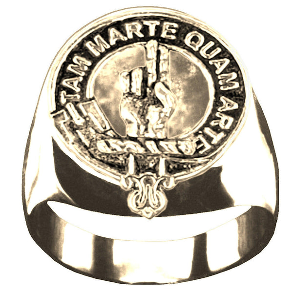 Logie Scottish Clan Crest Ring GC100