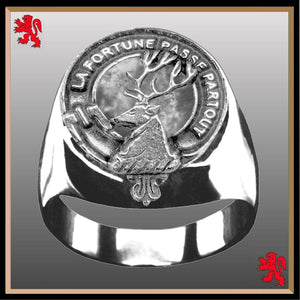 Rollo Scottish Clan Crest Ring GC100