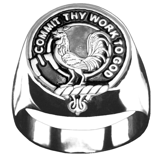 Sinclair Scottish Clan Crest Ring GC100