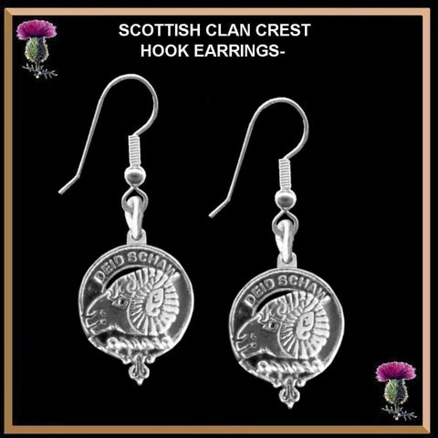 Ruthven Clan Crest Earrings
