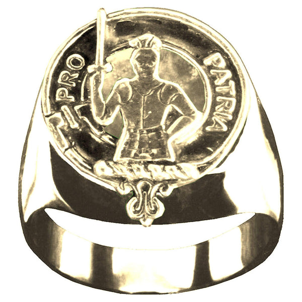 Bannerman Scottish Clan Crest Ring GC100