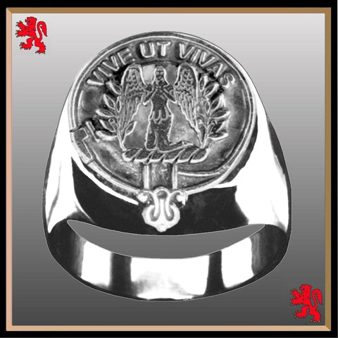 Falconer Scottish Clan Crest Ring GC100