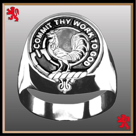 Sinclair Scottish Clan Crest Ring GC100