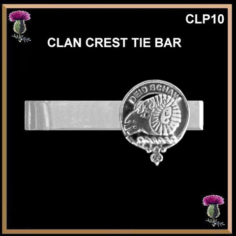 Ruthven Scottish Clan Clip Tie Bar