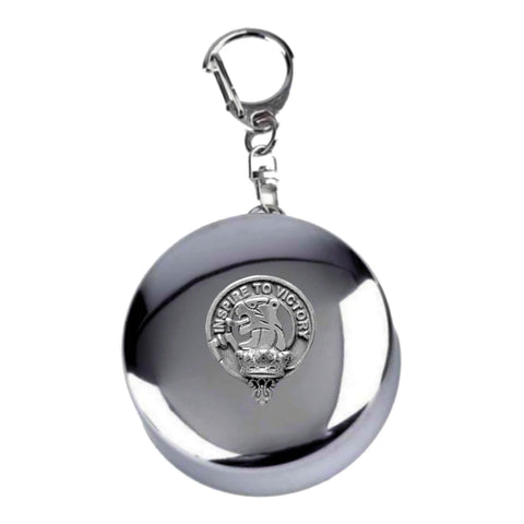 Currie Scottish Clan Crest Folding Cup Key Chain