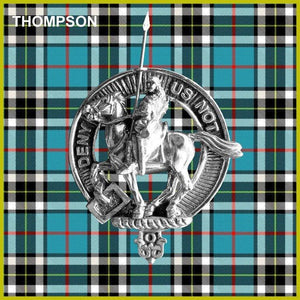 Thompson Clan Crest Scottish Cap Badge CB02