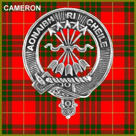 Cameron Clan Crest Scottish Cap Badge CB02