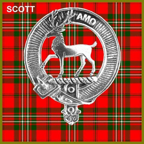Scott Clan Crest Scottish Cap Badge CB02