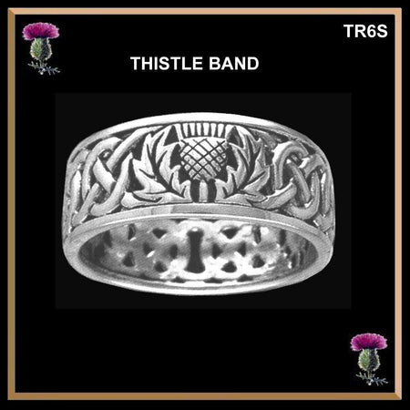 Scottish Thistle Rings