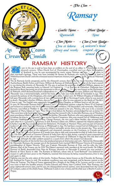 Ramsay Scottish Clan History