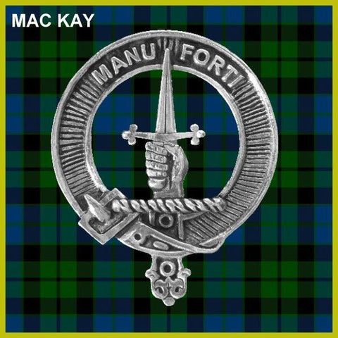 MacKay Clan Crest Scottish Cap Badge CB02