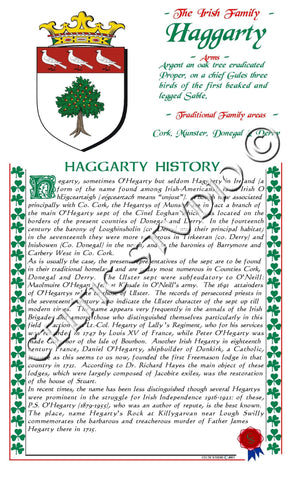 Hagerty Irish Family History
