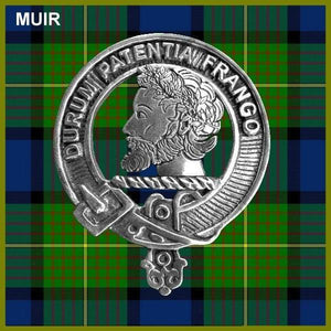 Muir Clan Crest Scottish Cap Badge CB02
