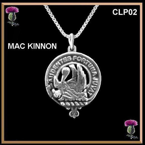 MacKinnon Clan Crest Scottish Pendant CLP02
