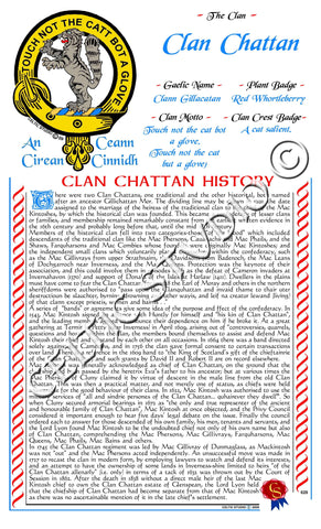 Clan Chattan Scottish Clan History