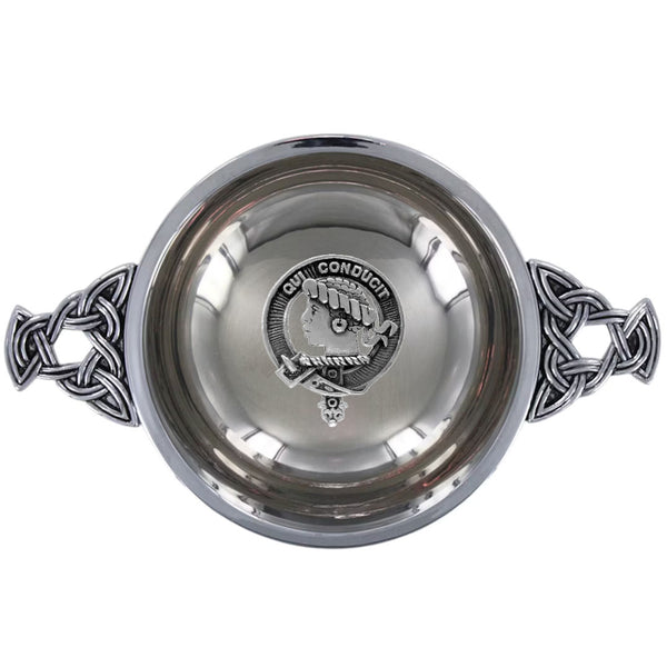 Clan Borthwick Scottish clan crest quaich