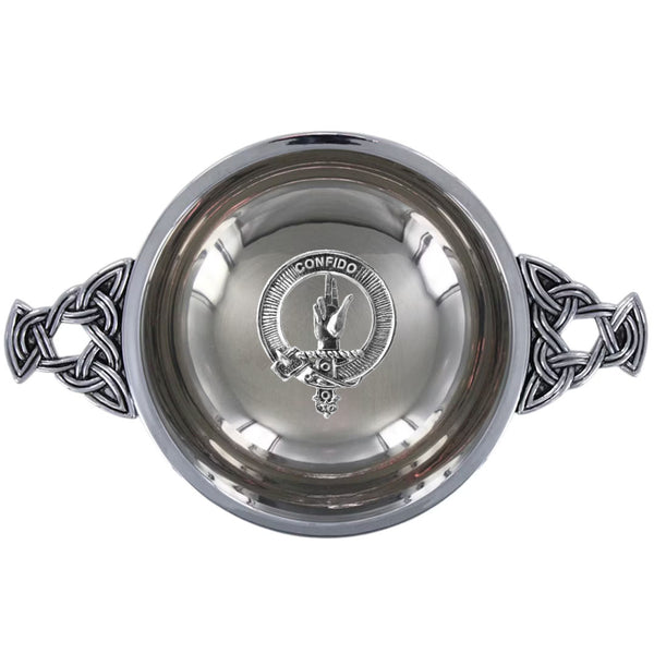 Clan Boyd Scottish clan crest quaich