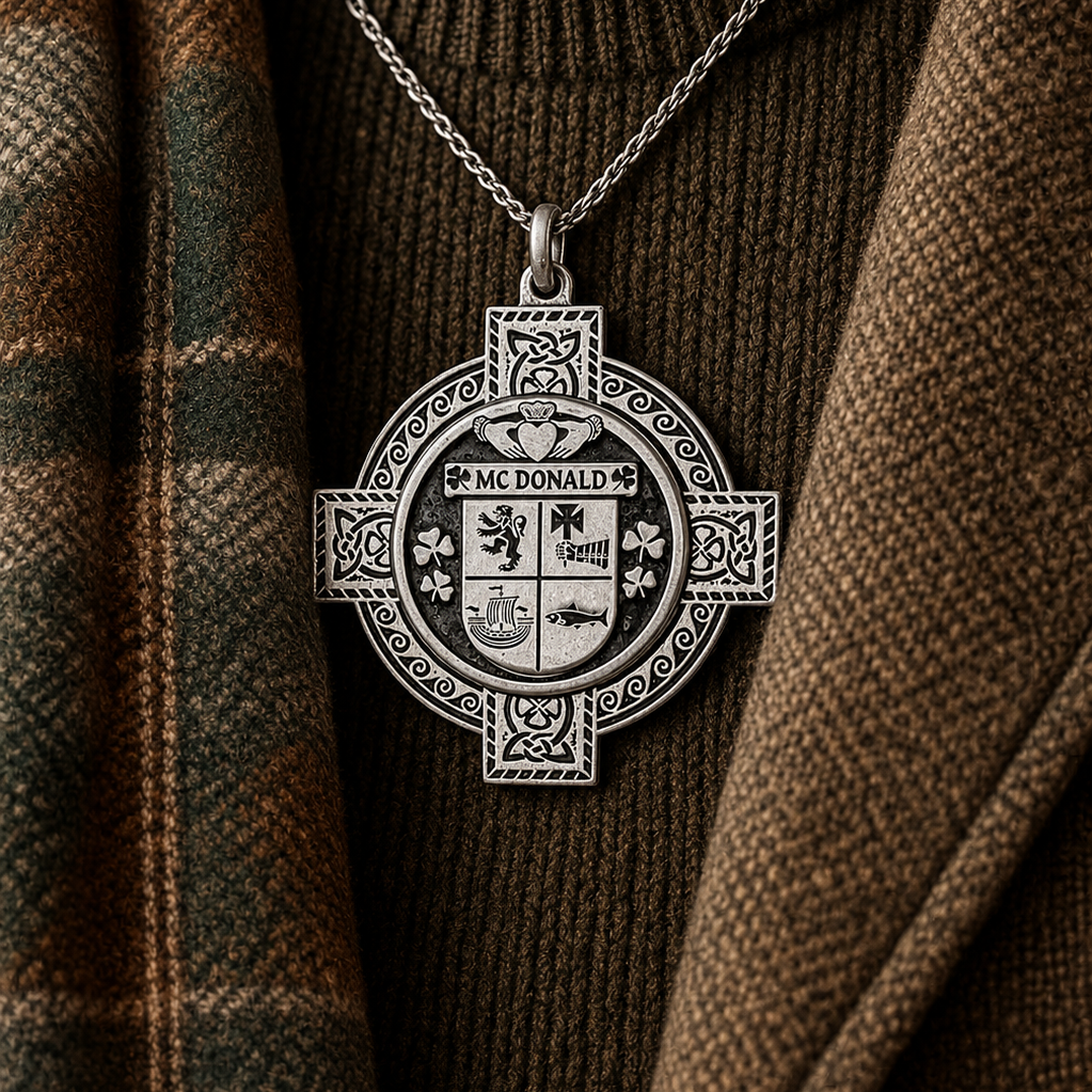 Irish Coat of Arms Pendants