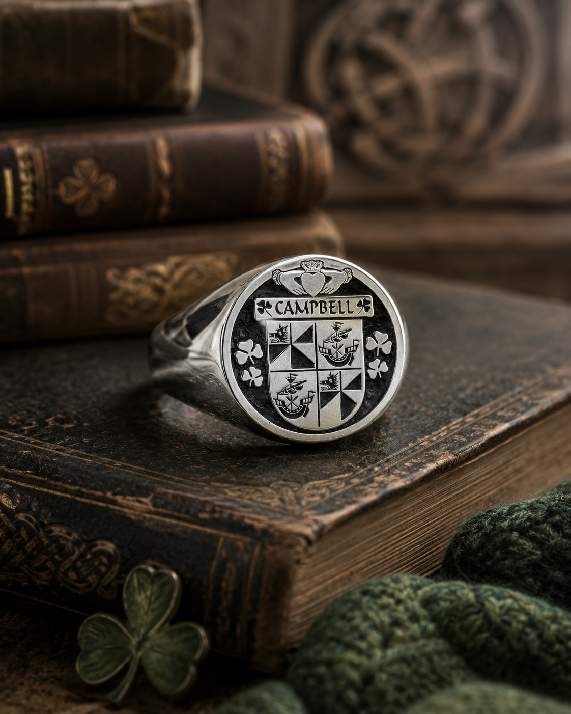 Irish Coat of Arms Rings
