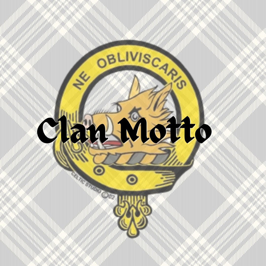 Scottish Clan Mottos