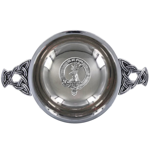 Clan Colquhoun Scottish clan crest quaich