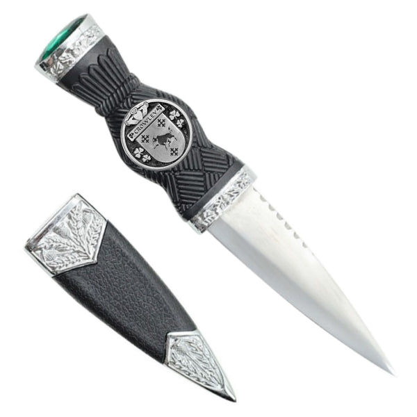 Crowley Irish Coat Of Arms Disk Sgian Dubh