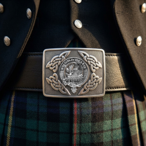 Clan Crest Kilt Buckles