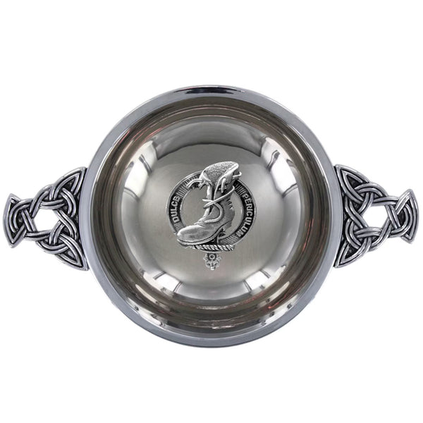 Clan Macaulay Scottish clan crest quaich