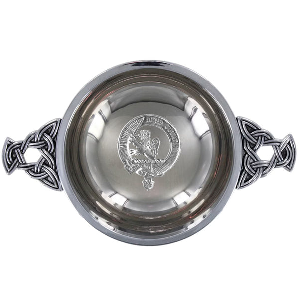 Clan Macduff Scottish clan crest quaich