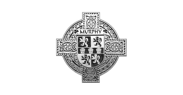 Murphy Irish Coat Of Arms Badge Stainless Steel Tankard - Two badges