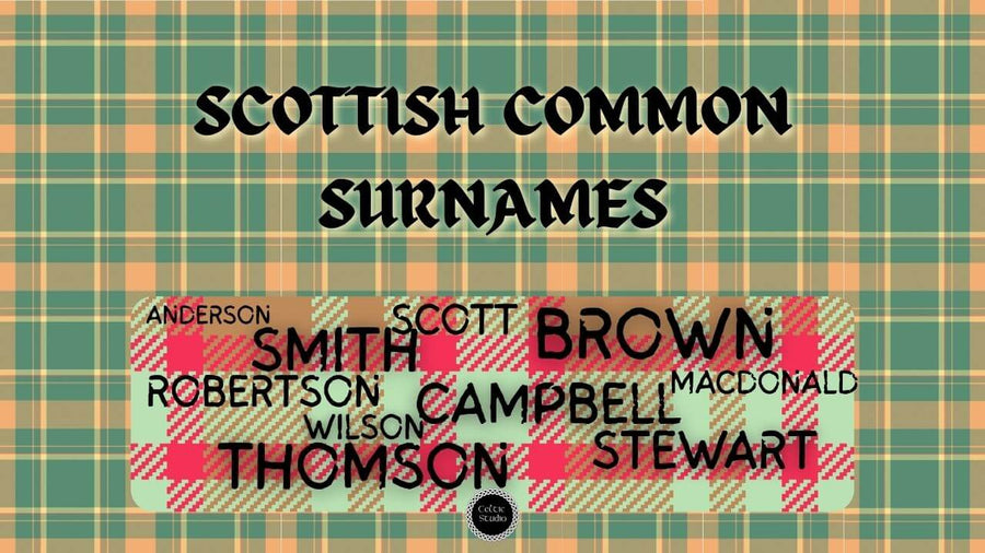 Scottish Last Names and Clan Connections