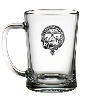 United States Marine Corps Badge Glass Beer Mug - Officially Licensed Product of the Marine Corps