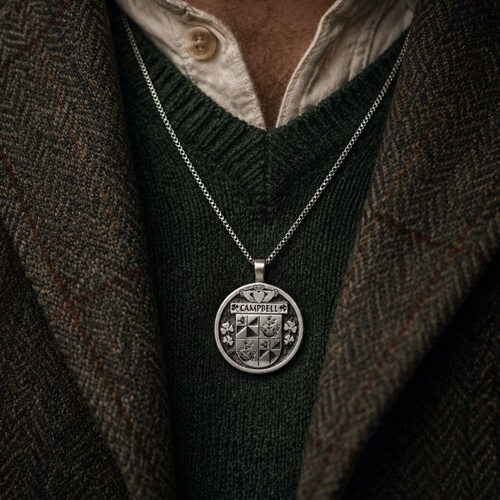 Irish Coat of Arms Pendant