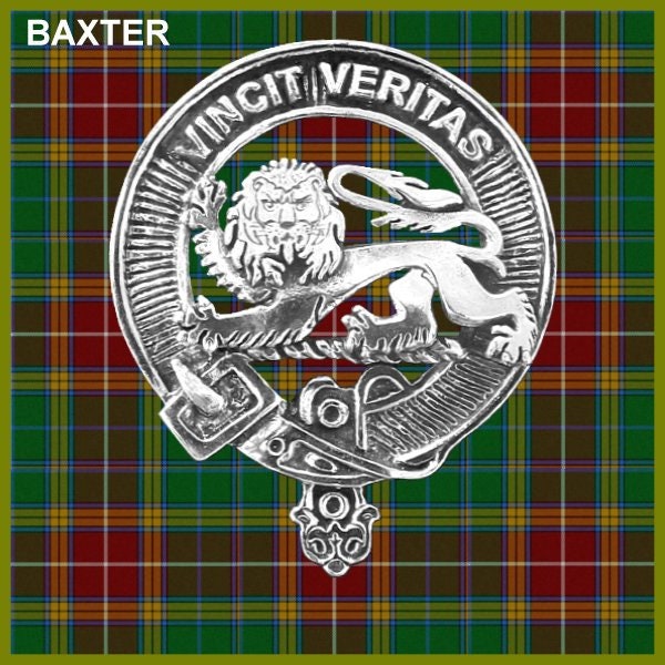 Baxter Clan Crest Regular Buckle
