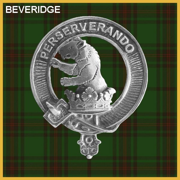 Beveridge Clan Crest Regular Buckle