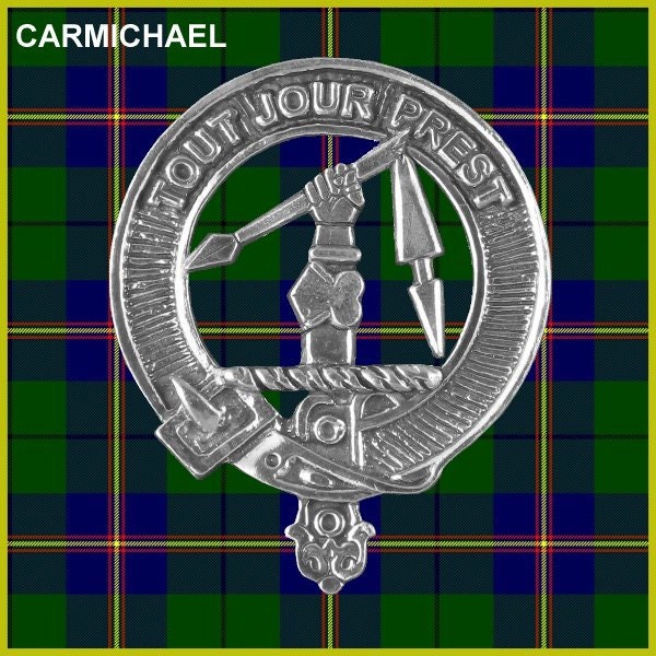 Carmichael Clan Crest Regular Buckle