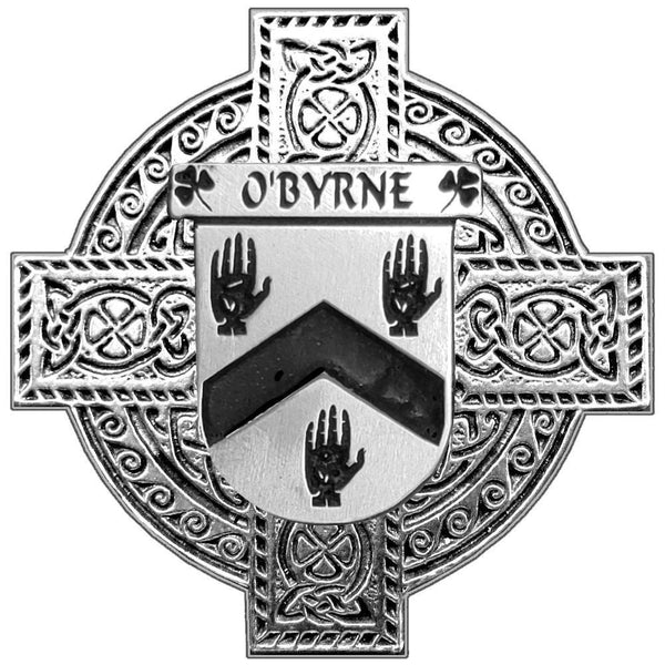 O'Byrne Irish Coat Of Arms Badge Stainless Steel Tankard