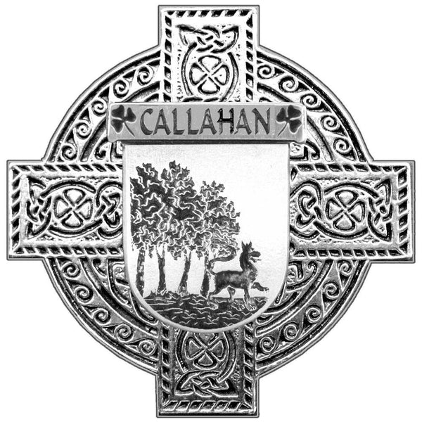 Callahan Irish Coat Of Arms Badge Stainless Steel Tankard