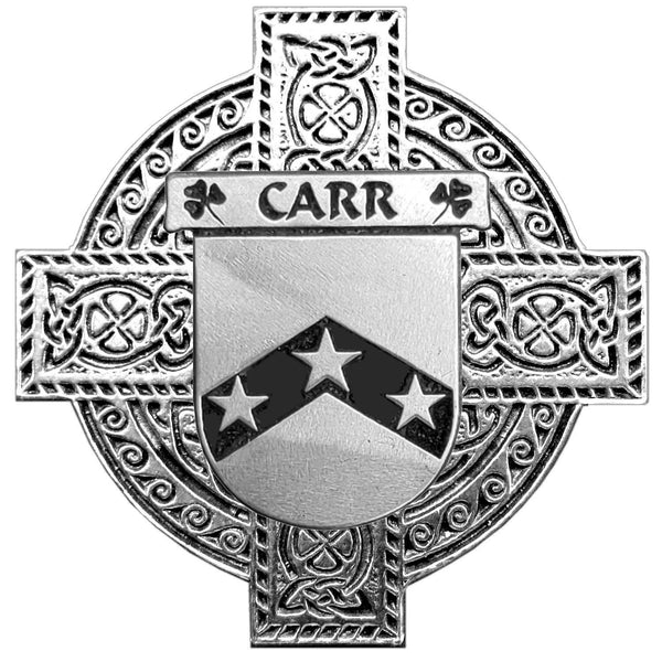 Carr Irish Coat Of Arms Badge Stainless Steel Tankard