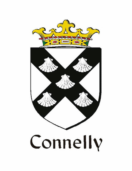 Connelly Irish Coat Of Arms Badge Stainless Steel Tankard