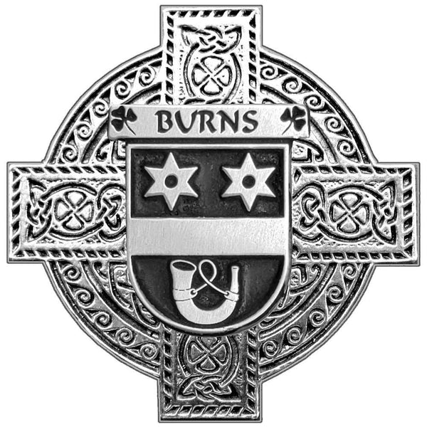 Burns Irish Coat Of Arms Badge Stainless Steel Tankard