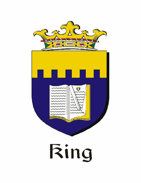 King Irish Coat of Arms Gents Ring IC100