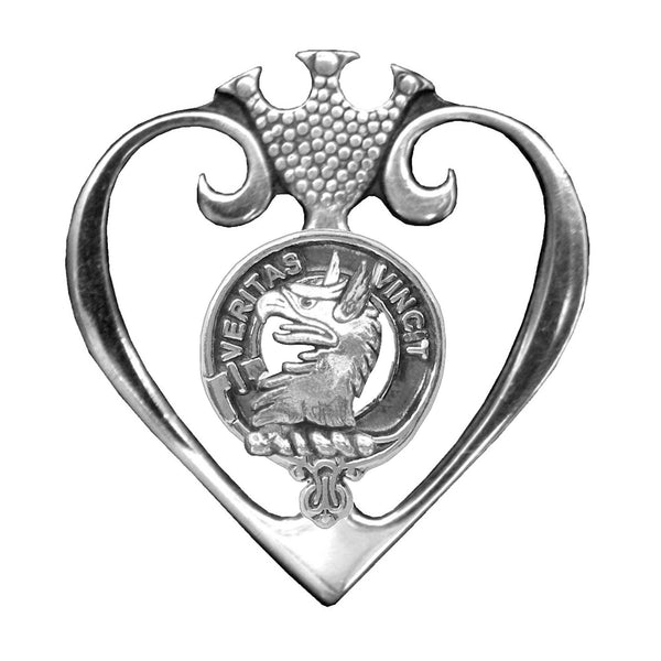 Allison Clan Crest Luckenbooth Brooch or Pendant