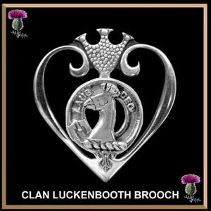 Arbuthnott Clan Crest Luckenbooth Brooch or Pendant